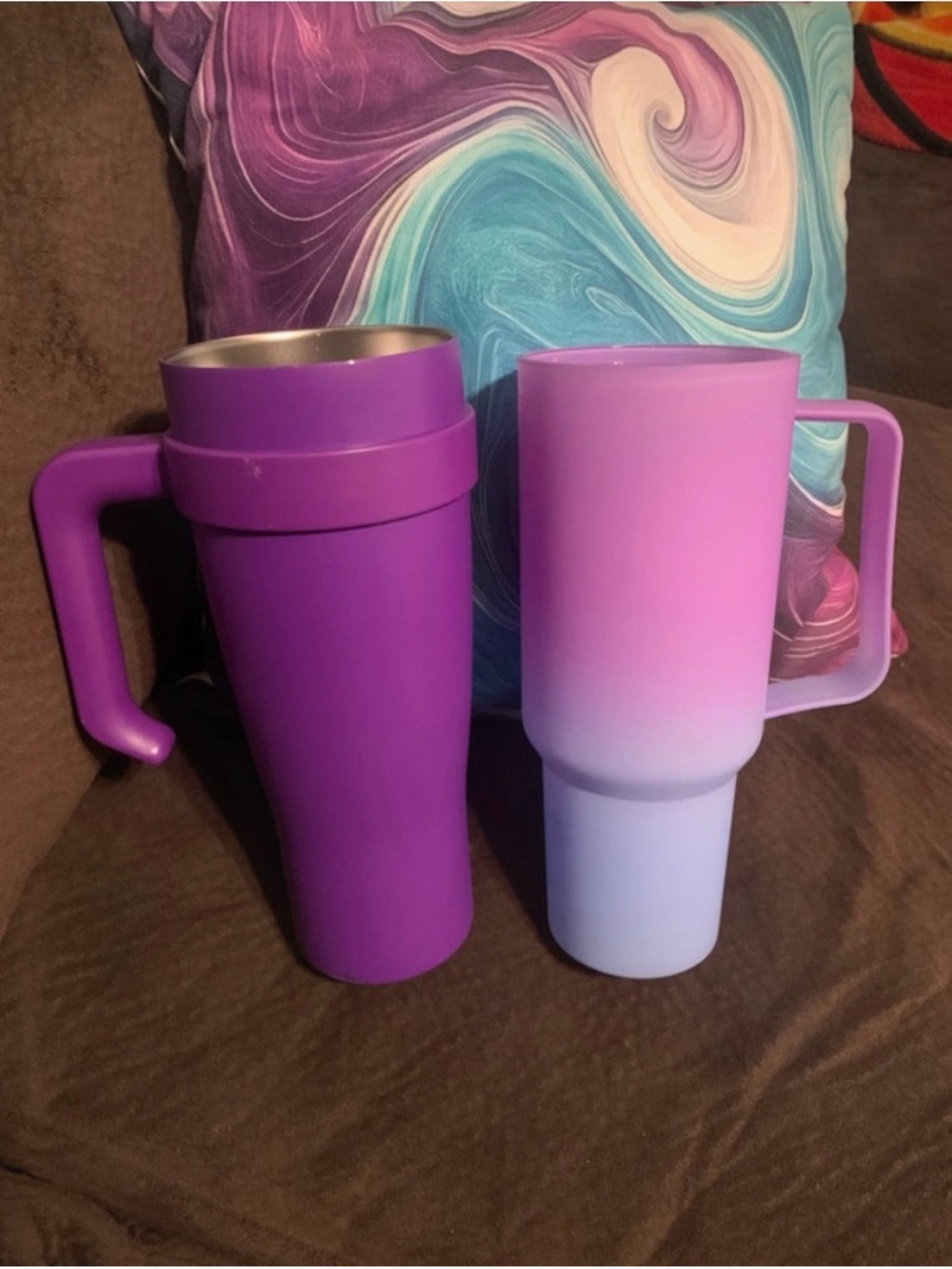 (2) 40oz Tumblers NO LIDS